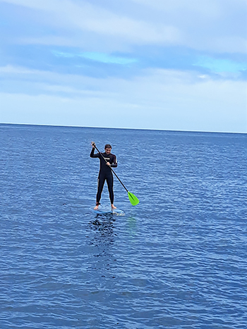 sport Paddle Board Endemic Catamaran cruise to Galapagos