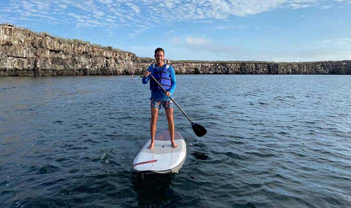 sport Paddle Board galaxy cruise to Galapagos