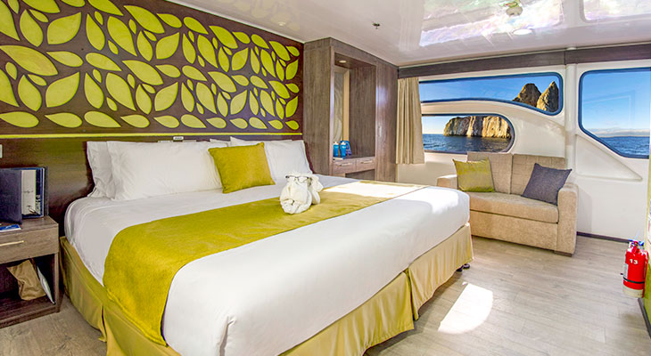 Galapagos first class cruises - Cabin