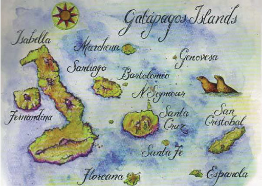 Galapagos: First Official Map