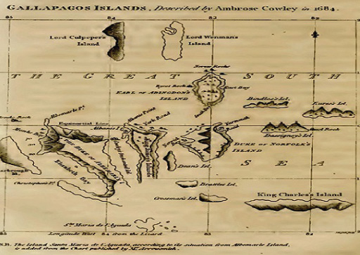 Galapagos: Old Map